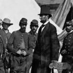 Abraham Lincoln with his Secret Service